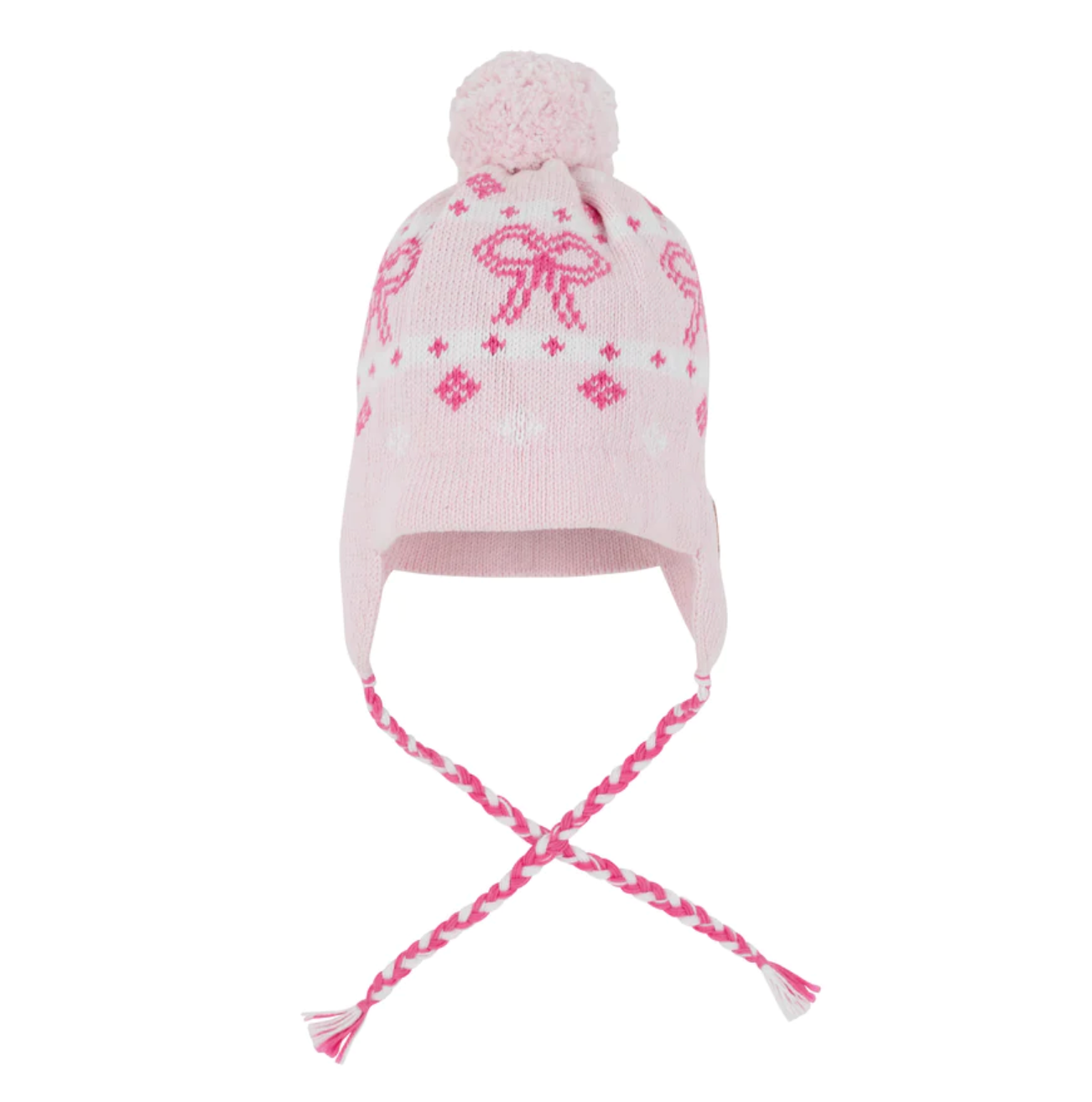 Parrish Pom Pom Hat Palm Beach Pink/Hamptons Hot Pink/Bows