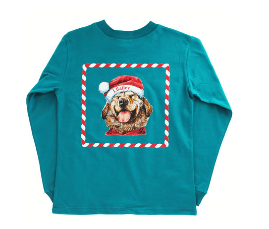 Santa Dog Shirt