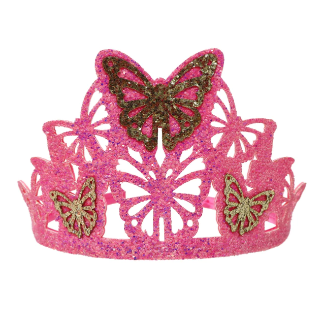 Vibrant Vacation Butterfly Soft Crown