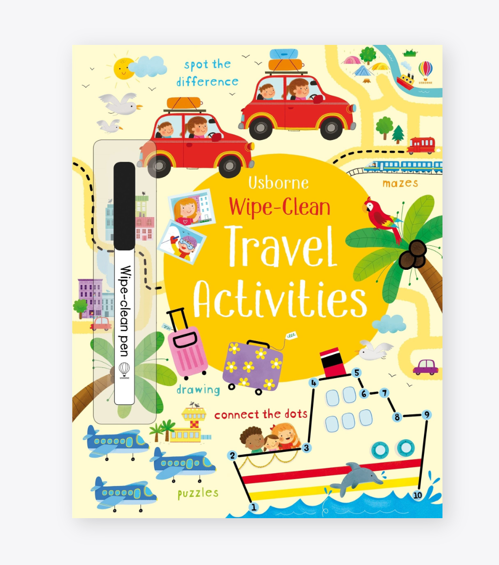 Wipe Clean Travel Activities