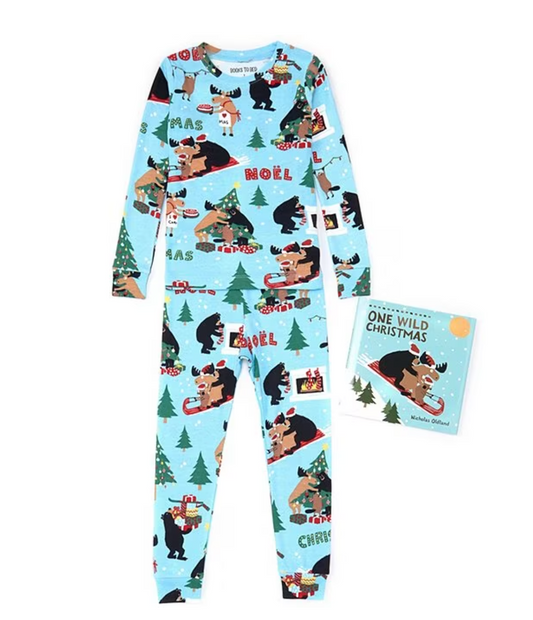 Wild About Christmas Pajama Set