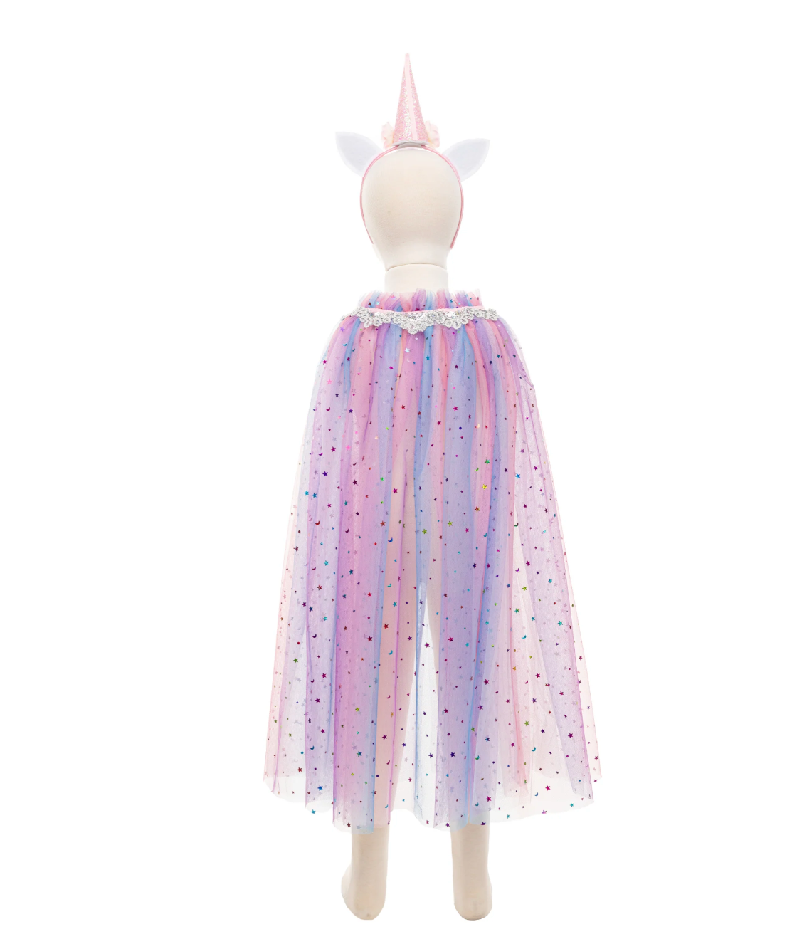 Rainbow Unicorn Cape with Headband