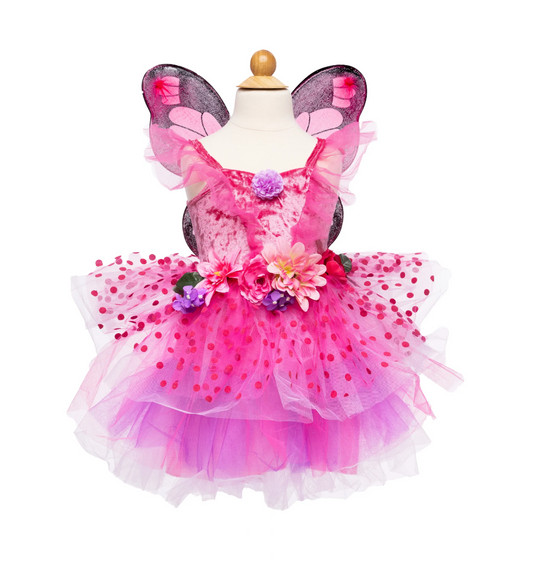 Fairy Blooms Deluxe Dress/Wings Lilac/Pink