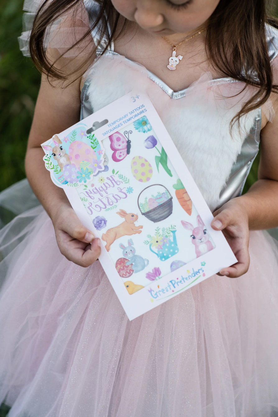 Easter Bunny Tattoos - 18pc