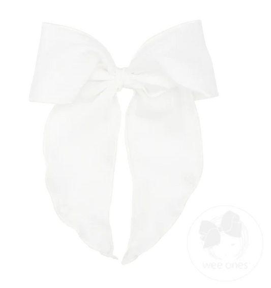 King Cotton Gauze Fabric Bow