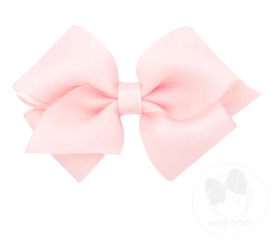 Tiny Organza Overlay Bow