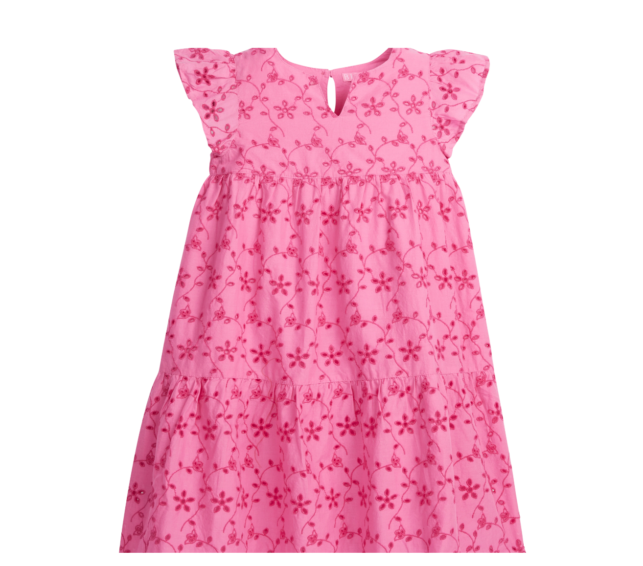 Positano Dress - Pink Eyelet