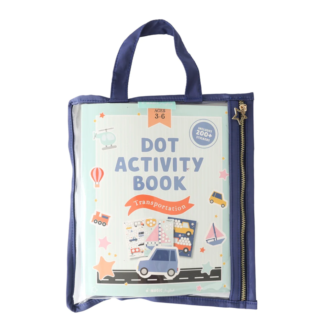 Dot Activity Book Transportion