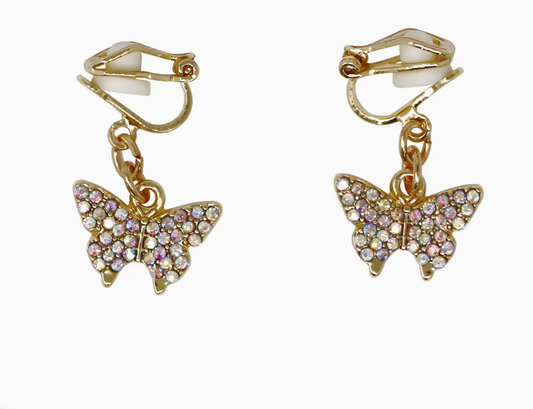 Butterfly Clip-on Earrings