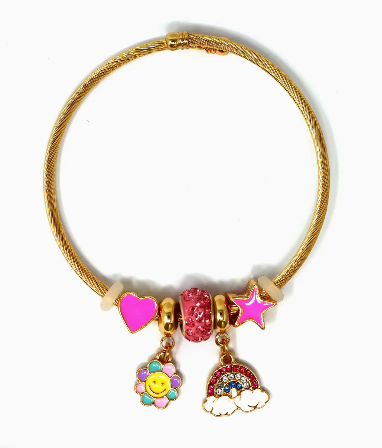 Rainbow Charm Bracelet