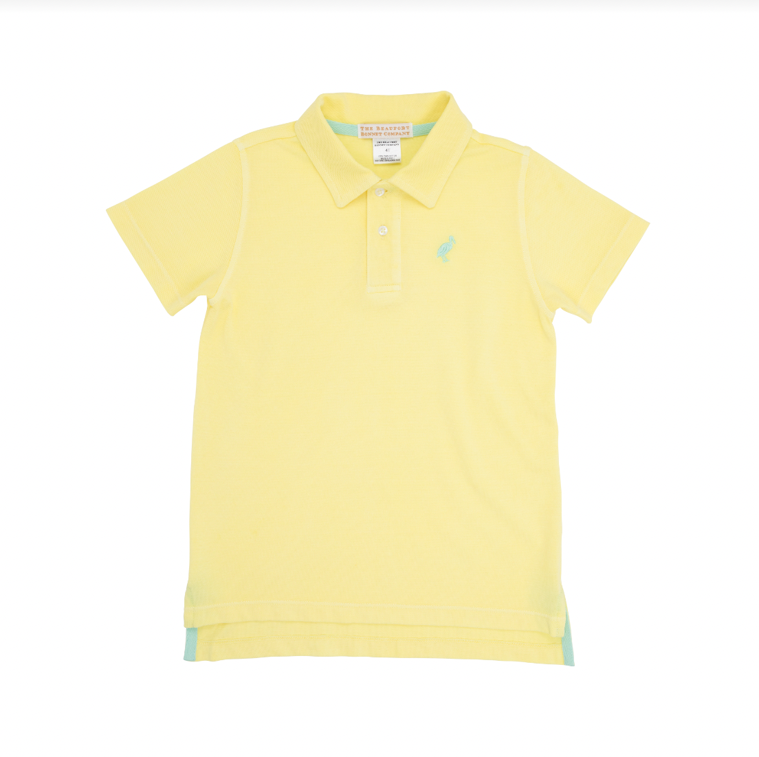 Prim & Proper Beach Polo Lake Worth Yellow/Grace Bay Green