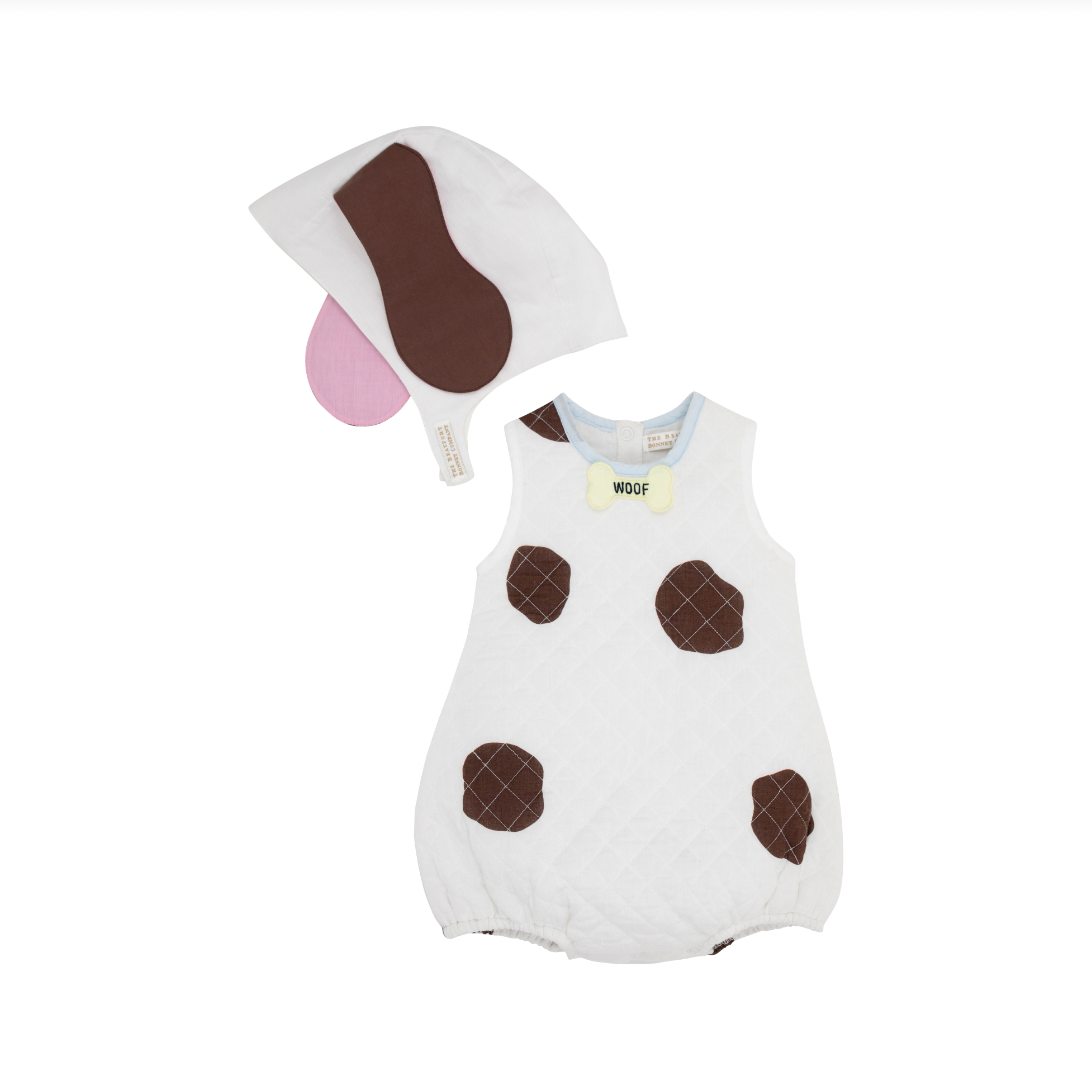 Happy Halloween Costume (Infant Bubble) Worth Avenue White/Dog