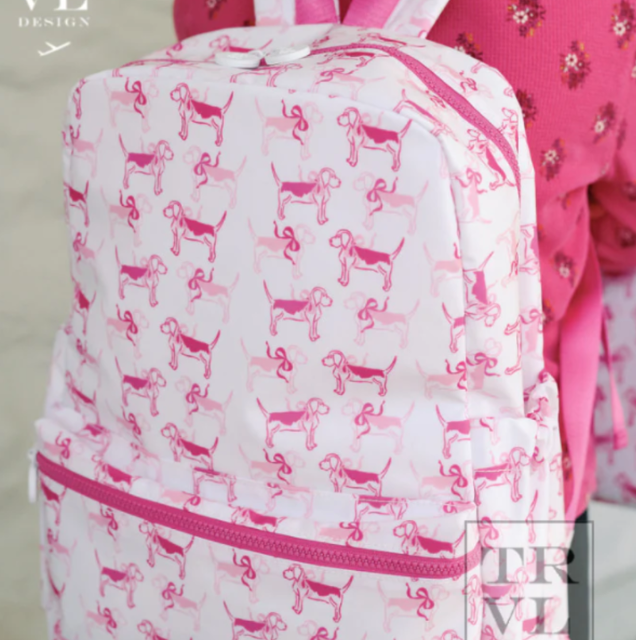 BACKPACKER- Puppy Love Pink