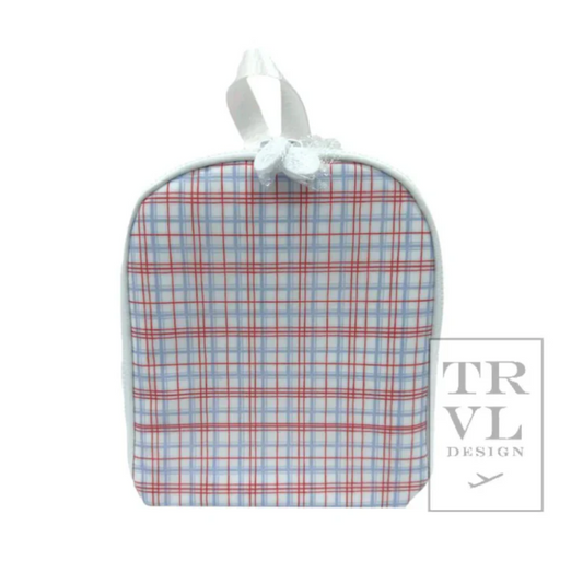 BRING IT- Classic Plaid Red Lunch Box