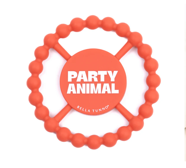 Party Animal Happy Teether