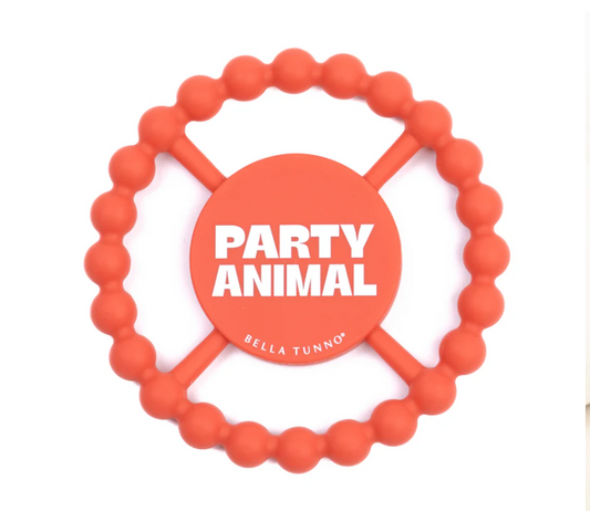 Party Animal Happy Teether