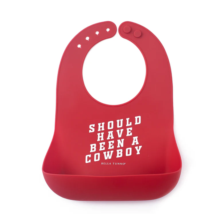 Should Have Been A Cowboy Wonder Bib