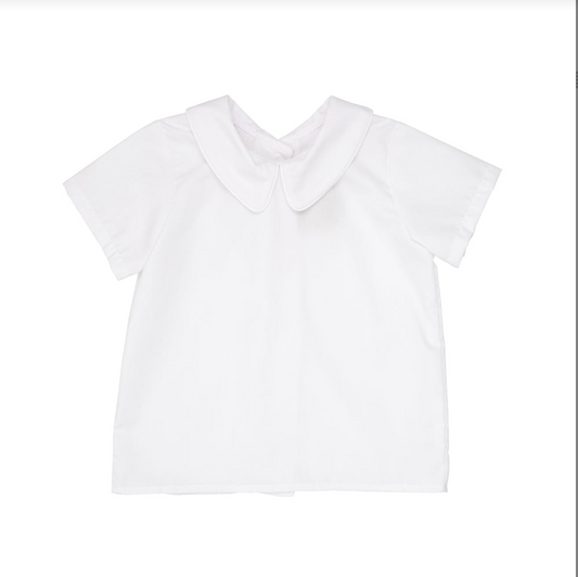 Peter Pan Collar Shirt- Broadcloth SS