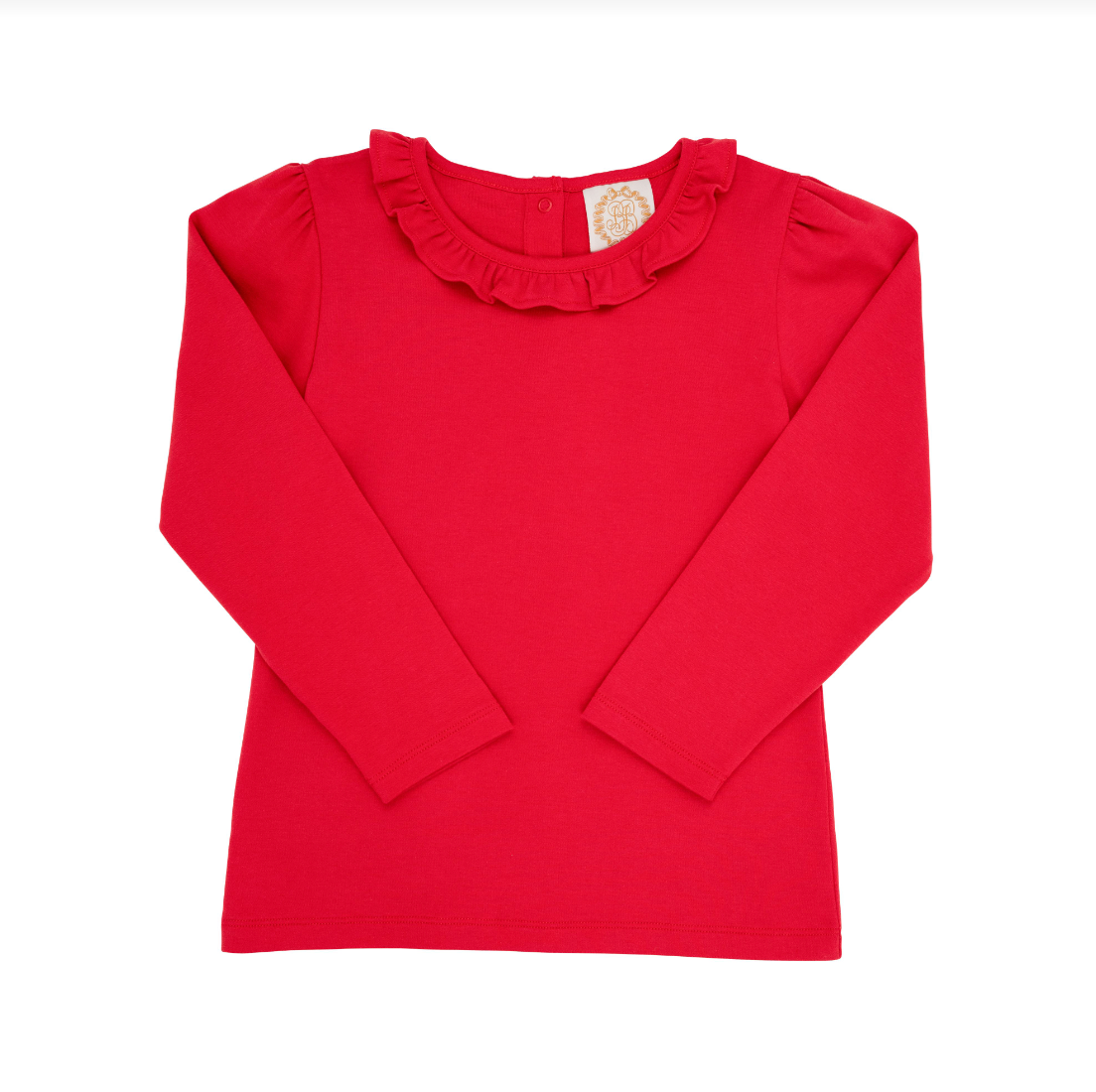 Reece Ruffle Top Richmond Red