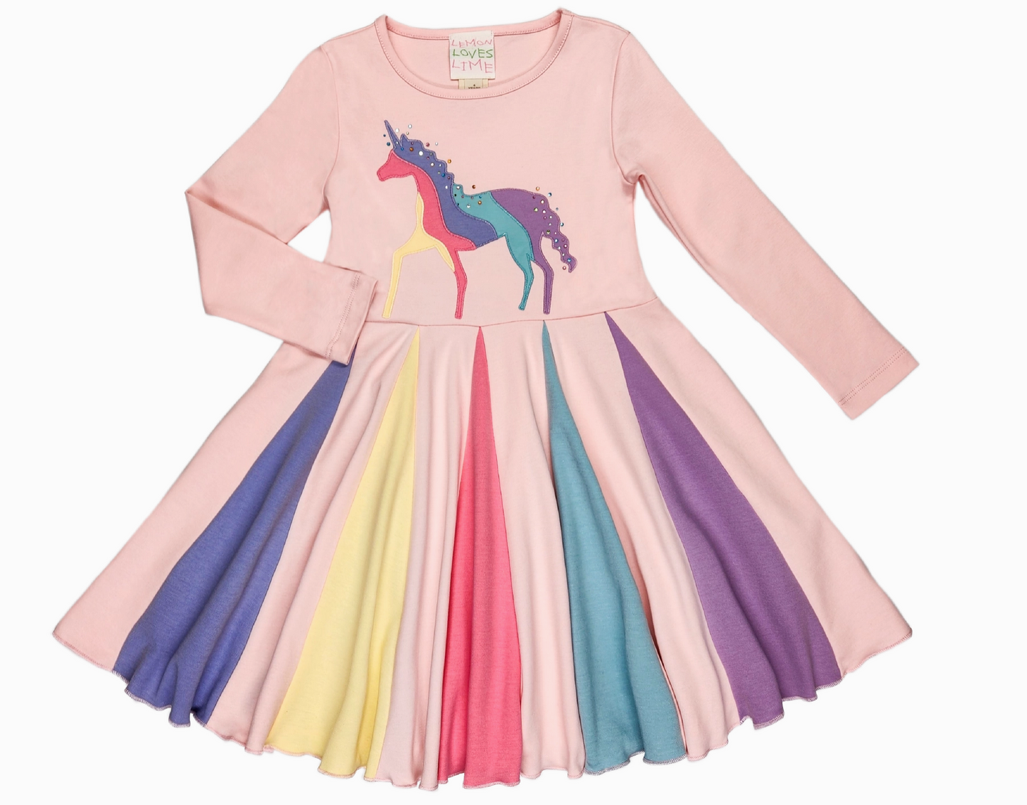 Unicorn Princess Dress- Rose Shadow