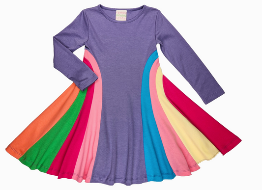 Double Rainbow Dress- Veronica