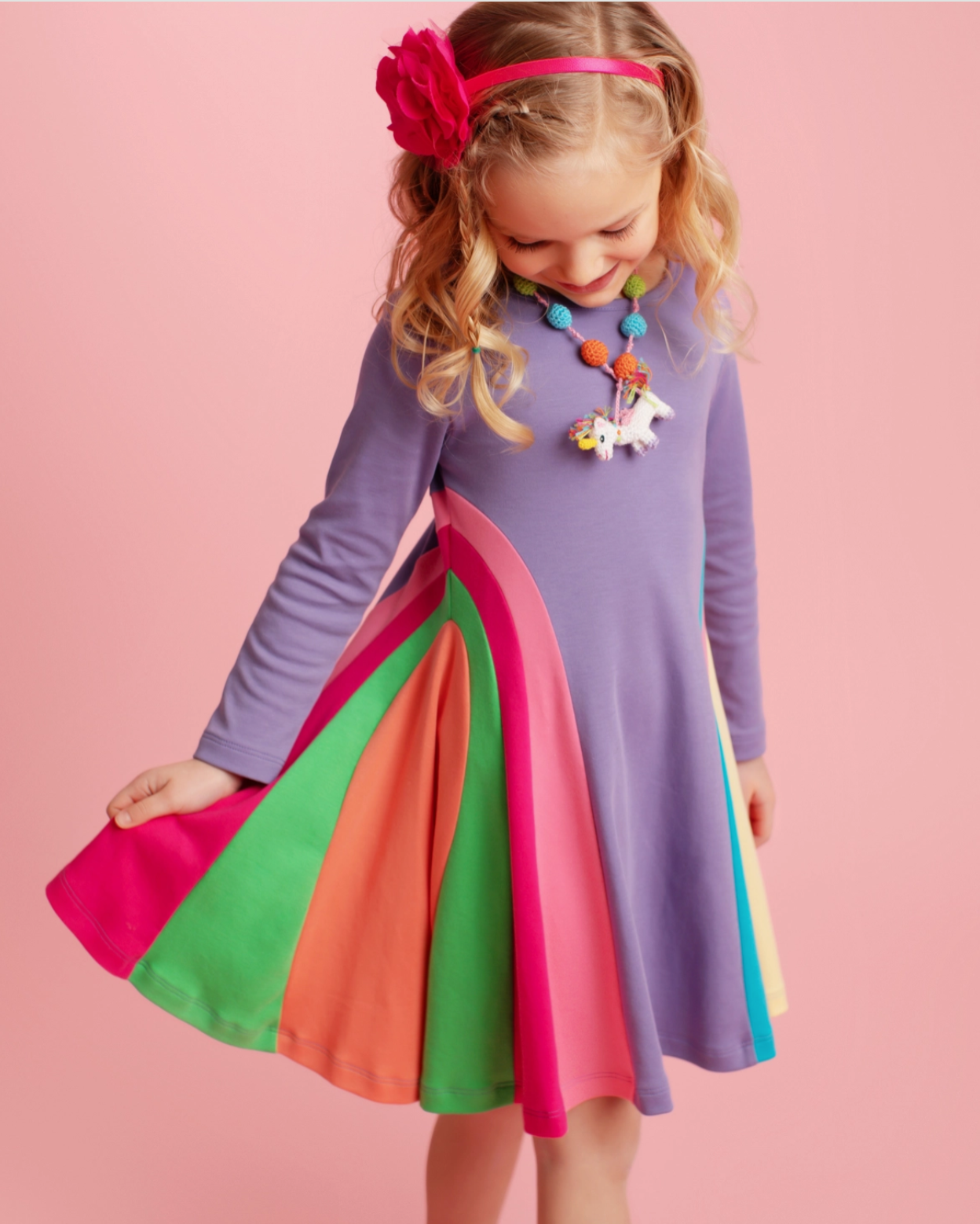 Double Rainbow Dress- Veronica