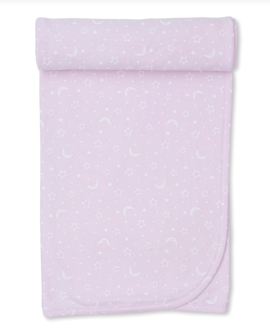 Crescent Moonlight Blanket Pink