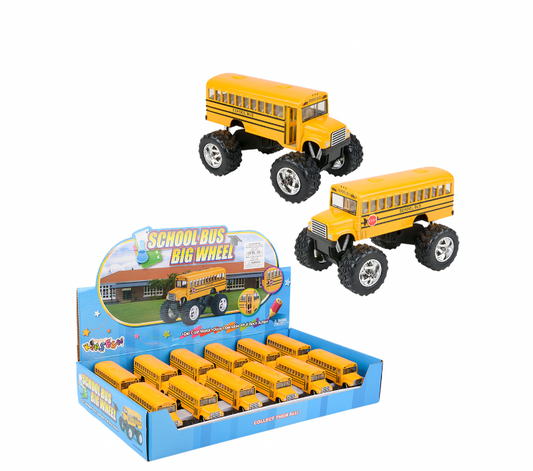 Pull Back Big Wheel School Bus