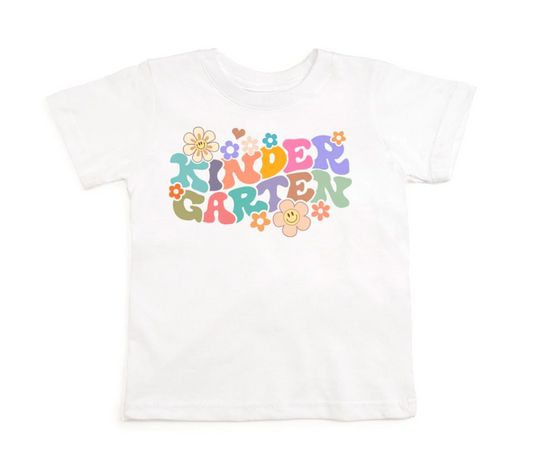 Kindergarten Retro Short Sleeve T-Shirt