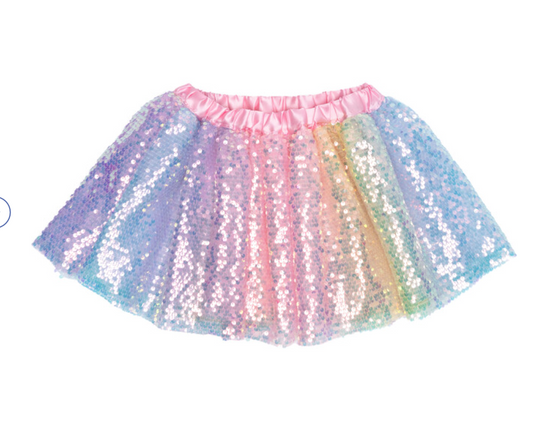 Ombre Sequins Skirt