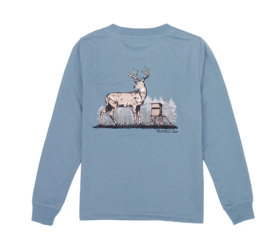 Deer Season Shirt River Blue