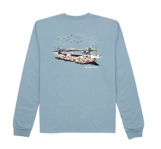 Boat Ride Shirt Steel Blue