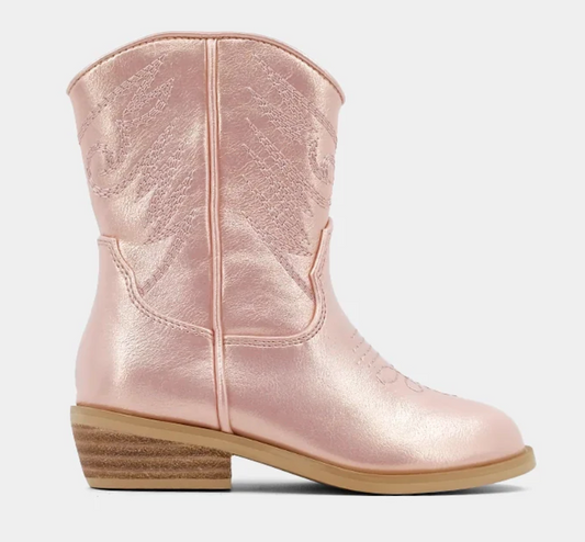 Zahara Toddlers Rose Gold Boots