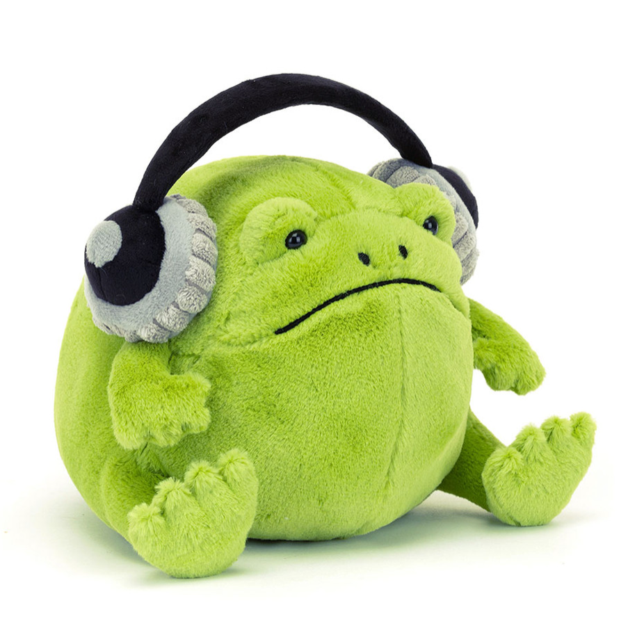 Ricky Rain Frog Headphones