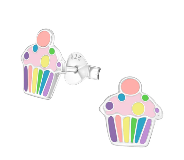 Cupcake Stud Earrings