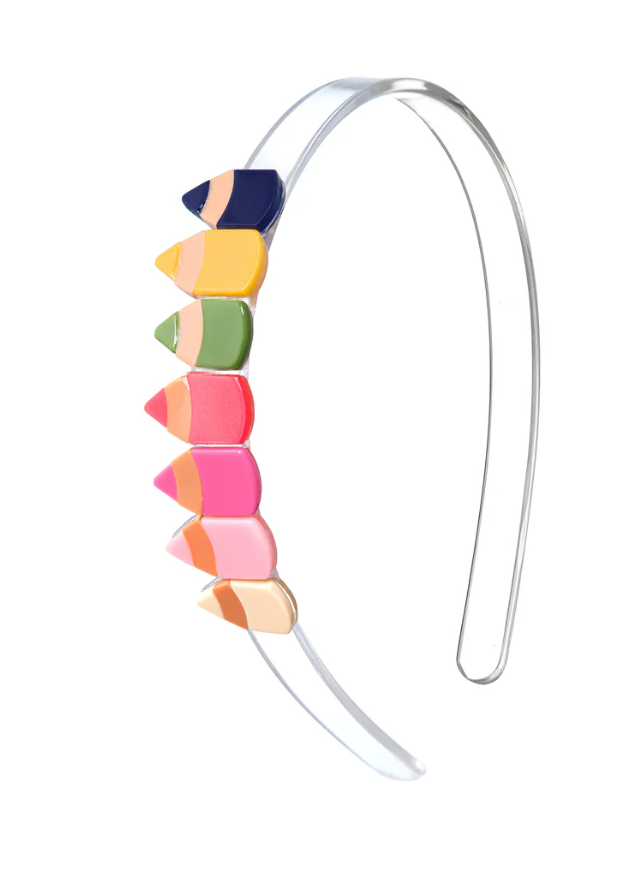 Pencils Vibrant Colors Headband