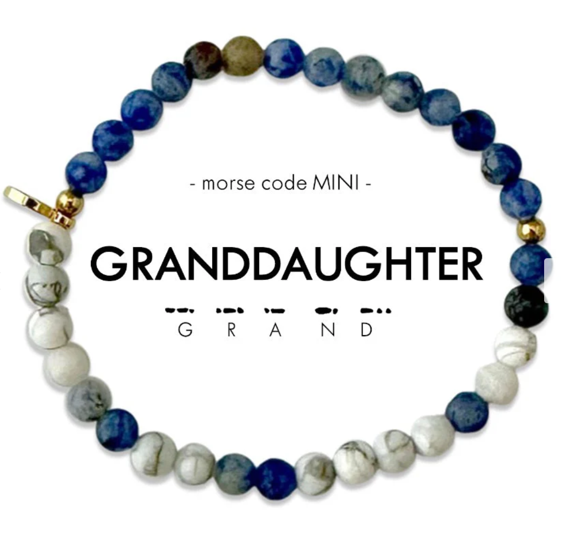 Morse Code Matching Set - Grandma And Mini Granddaughter