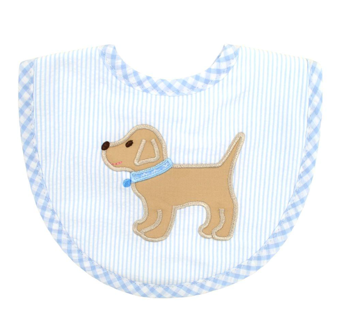Blue Lab Puppy Bib