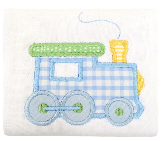 Train Applique Burp