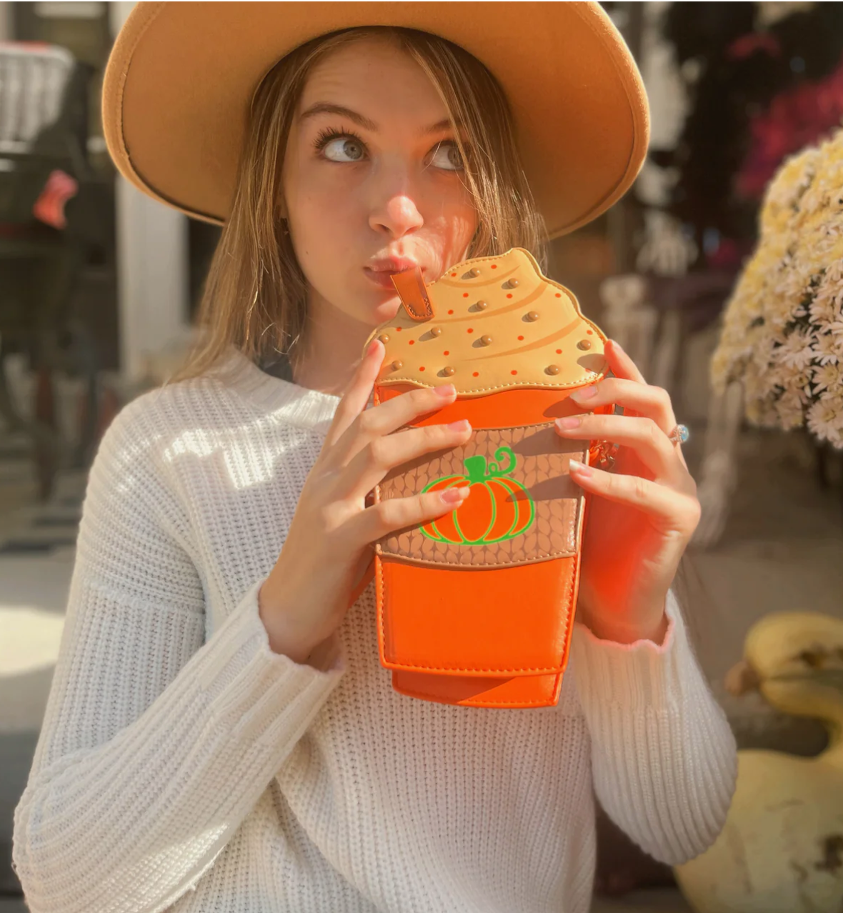 Pumpkin Spice Latte Handbag