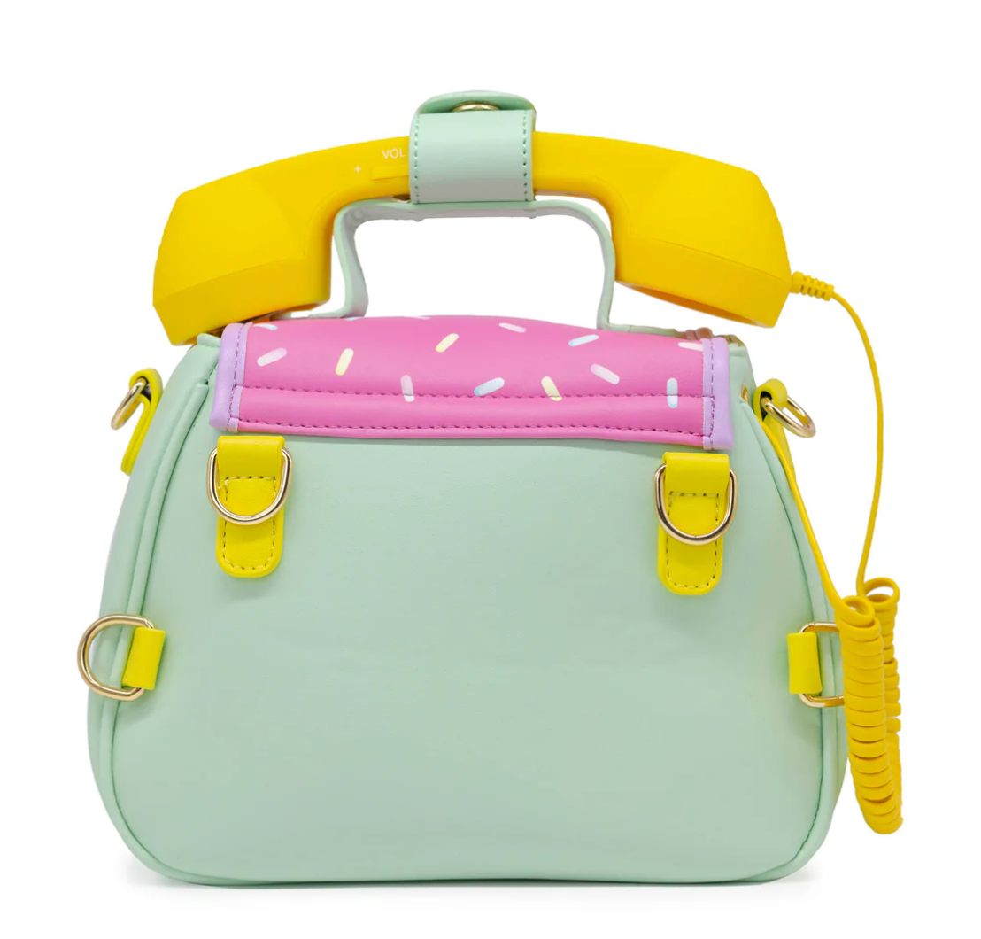 Ring Ring Phone Convertible Handbag - Ice Cream