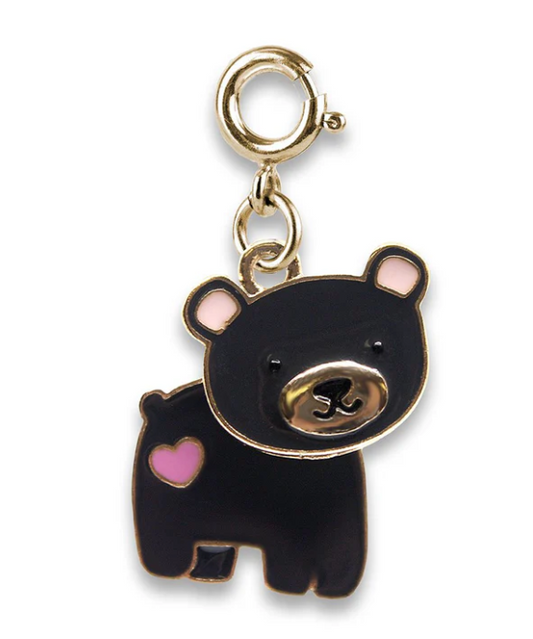 Charm - Gold Swivel Bear