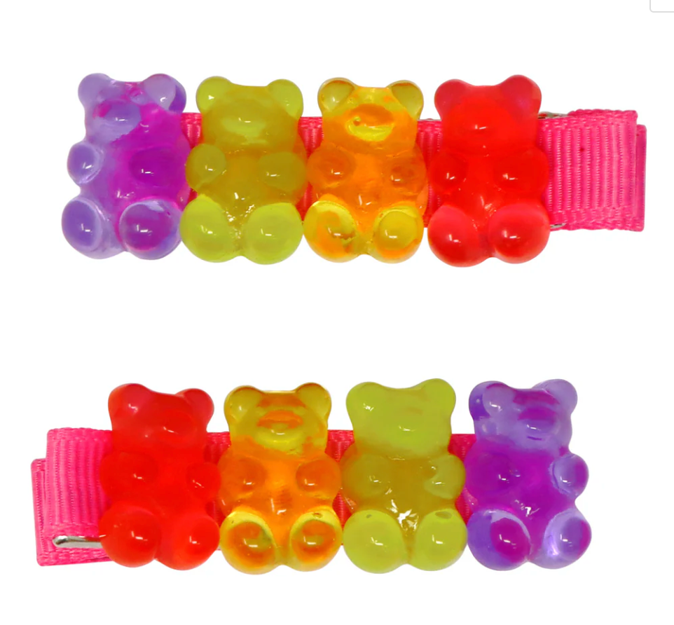 Gummy Bear Hair Clips