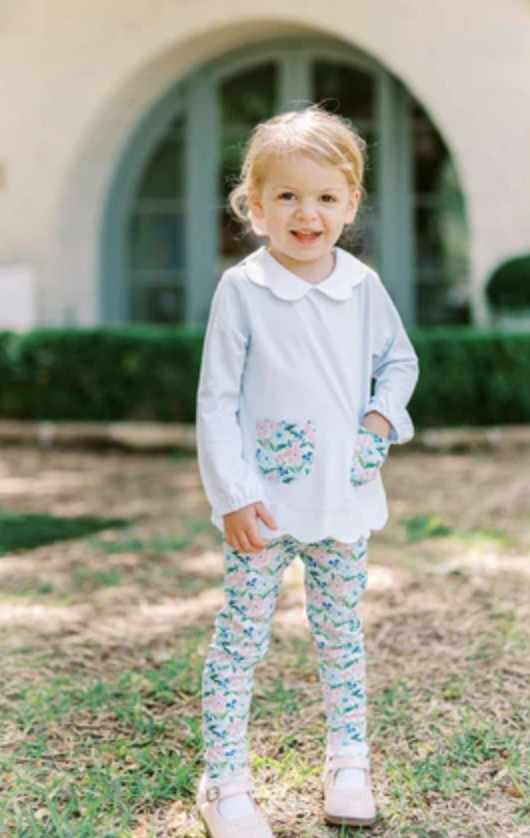 Flanders Poppy Legging Set