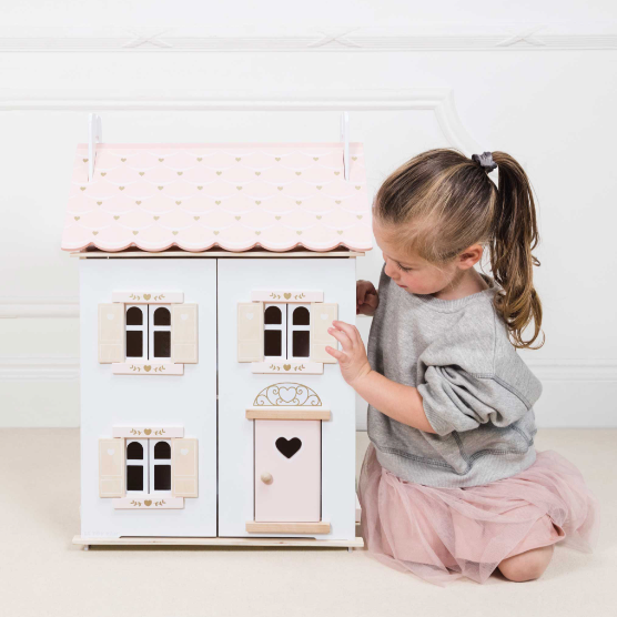 Roseheart Wooden Doll House