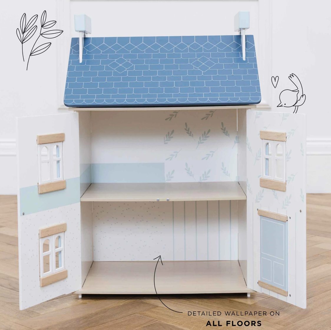 Sky Wooden Doll House