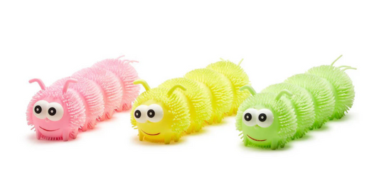 Fuzzie Stretch Caterpillar Light Up Toy