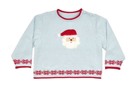 Santa Sweater Blue