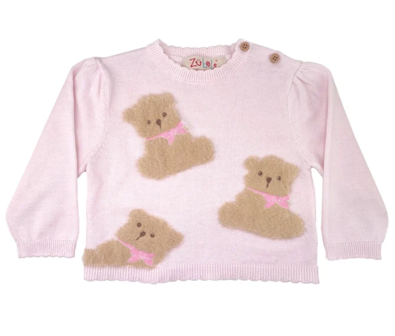 Bear Sweater Pink