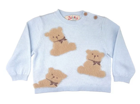 Bear Sweater Blue